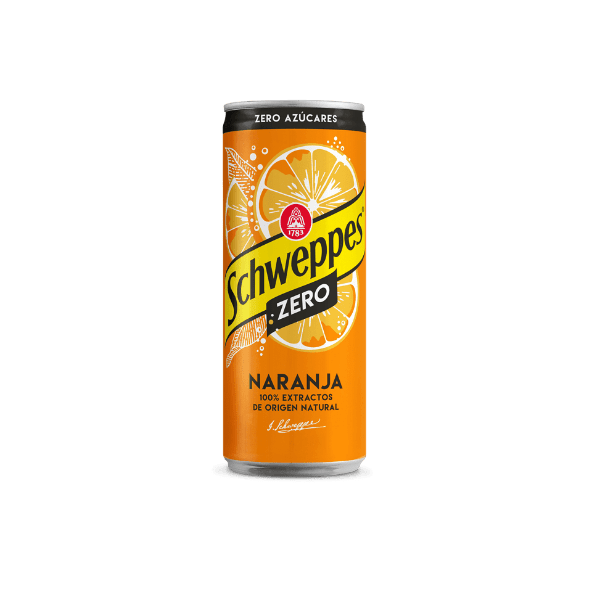 SCHWEPPES® - Refresco de naranja Zero