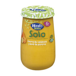 HERO® - Tarrito crema de calabaza y puré de patatas