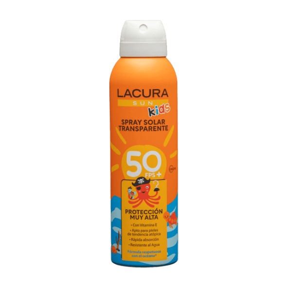LACURA SUN® - Protector aerosol transparente kids FPS 50+