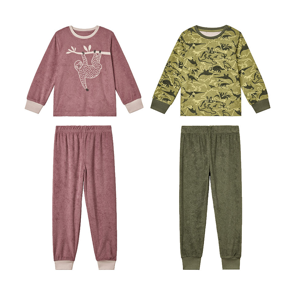 LILY & DAN® - Pijama de rizo infantil