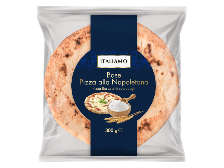 Base de pizza napolitana