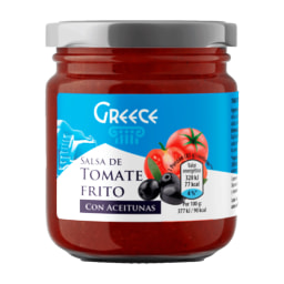 GREECE® Salsa de tomate frito con aceitunas negras