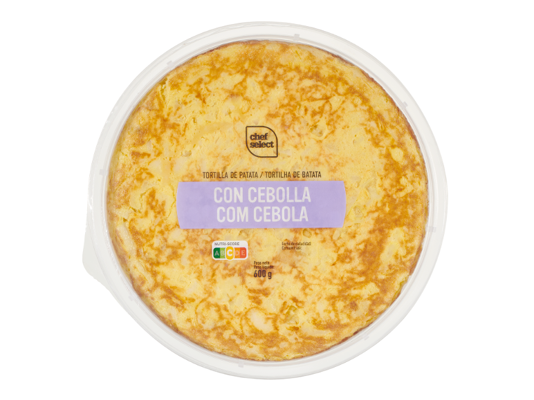 Tortilla fresca de patatas