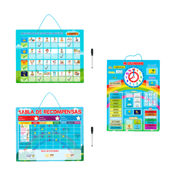 MUNDO DIVER® - Calendario / Tabla recompensas / Organizador de actividades