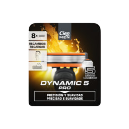 CIEN MEN - Recambios maquinillas Dynamic 5 Pro