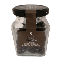 SPECIAL® Almendra con chocolate negro y sal en escamas