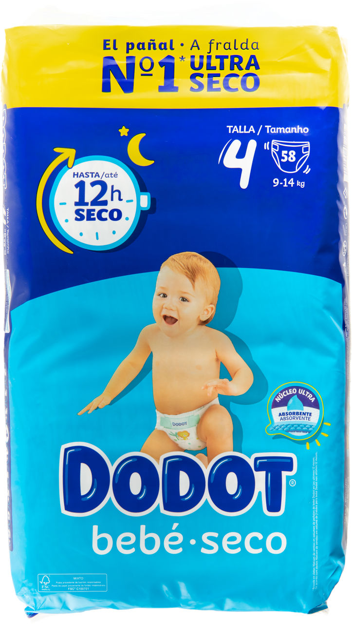 DODOT® - Pañales talla 4