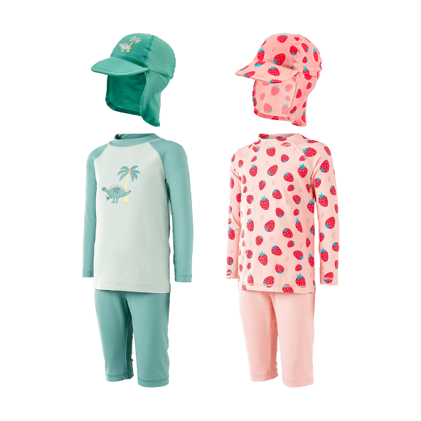 LILY & DAN® - Conjunto de protección solar infantil