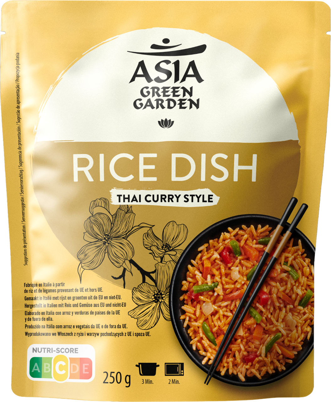 ASIA GREEN GARDEN® - Arroz asiático thai curry