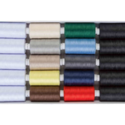 Set de hilo sintético para máquina de coser - colores estándar