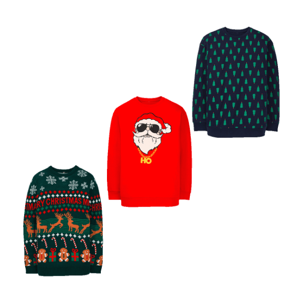 UP2FASHION® - Jersey navideño