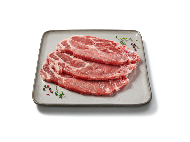 Chuleta de aguja de cerdo