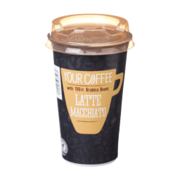 YOUR COFFEE® Bebida de café latte macchiato