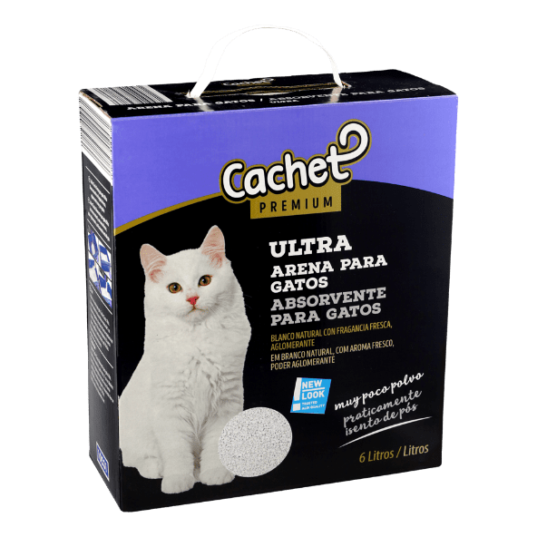 CACHET® - Arena para gatos aglomerante