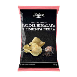 Patatas fritas sal del Himalaya y pimienta negra