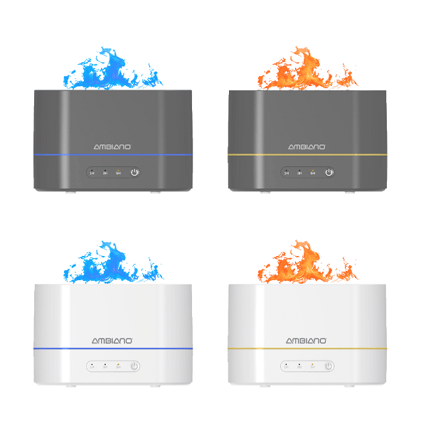 AMBIANO® - Humidificador con efecto llama