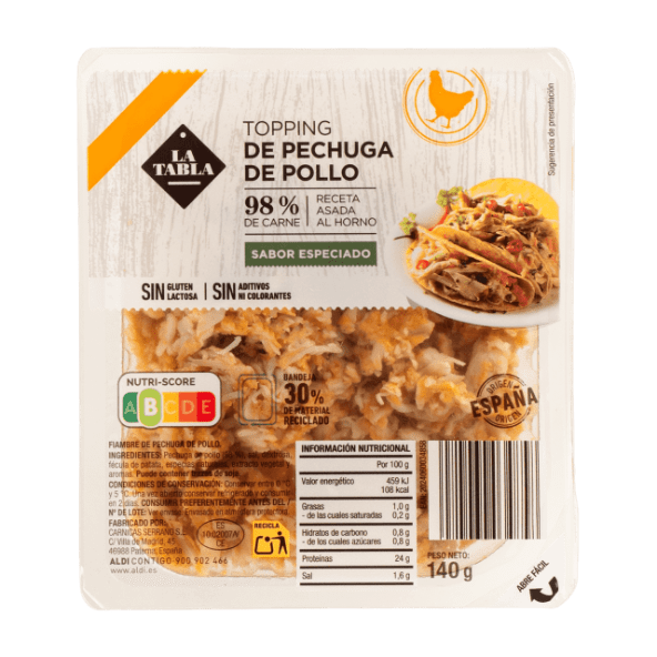 LA TABLA® - Tiras de pechuga de pollo  al horno