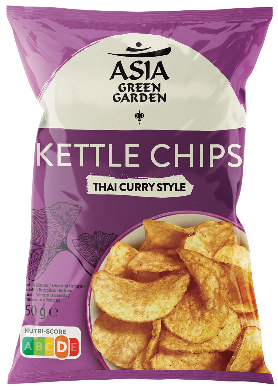 ASIA GREEN GARDEN® - Patatas fritas sabor Thai curry
