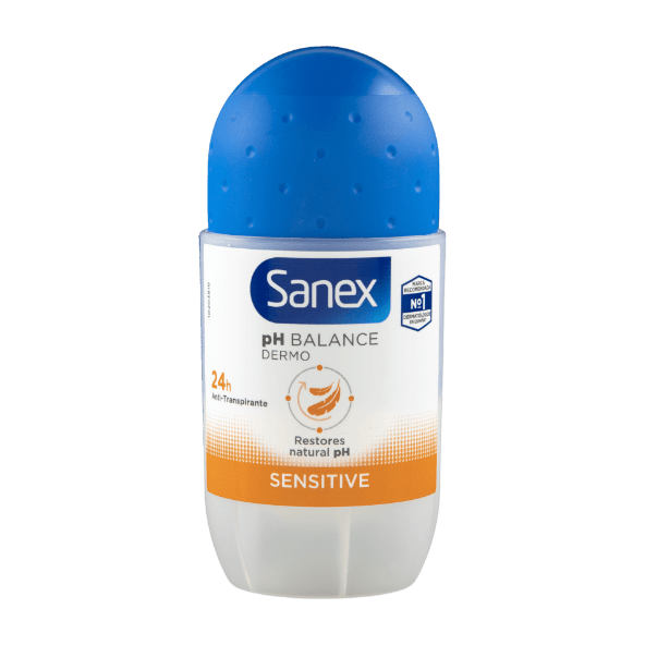 SANEX® - Desodorante en roll-on Sensitive