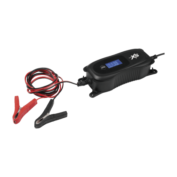 AUTO XS® - Cargador de batería para coche o moto