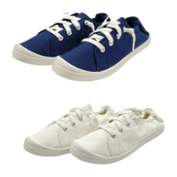 UP2FASHION® - Zapatillas sneaker canvas