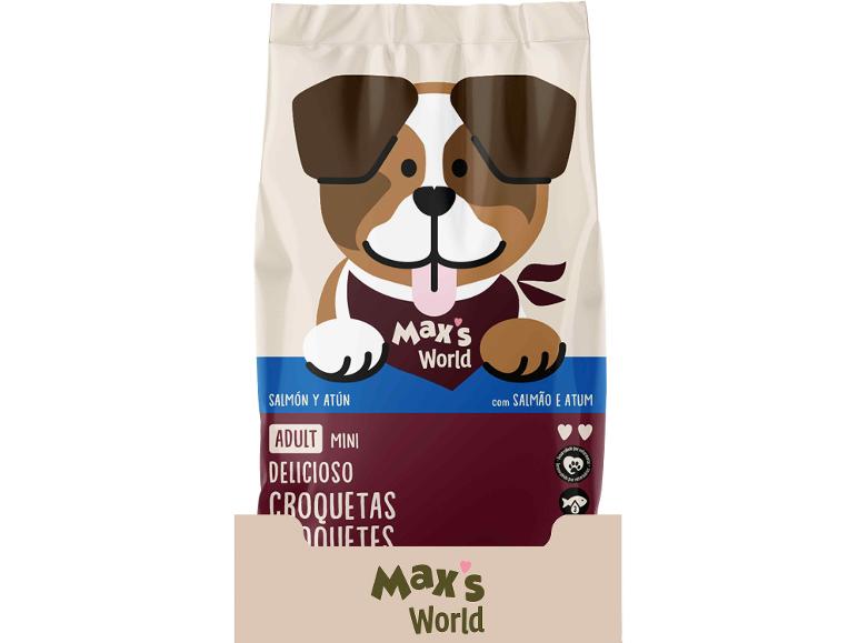MAX & MILA'S WORLD - Croquetas de salmón y verduras para perro