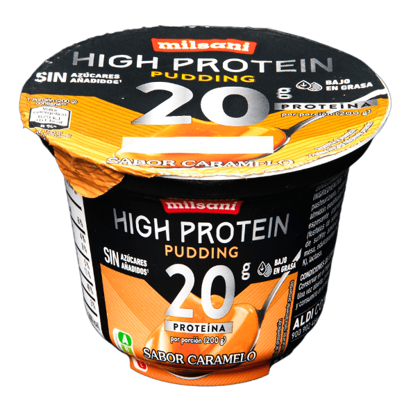 MILSANI® - Pudding proteico sabor caramelo