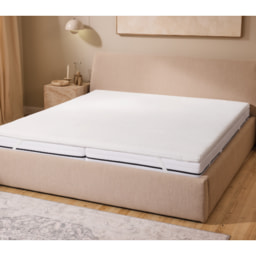 LIVARNO® - Topper de colchón de espuma en frío, 150 x 190 cm
