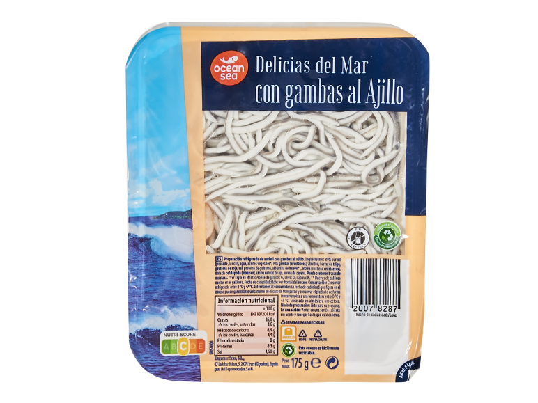 OCEAN SEA - Delicias del mar con gambas al ajillo