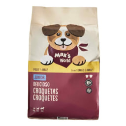 MAX & MILA'S WORLD - Croquetas para perro de pollo y arroz