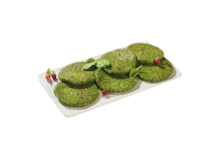 Burger de pollo y espinacas
