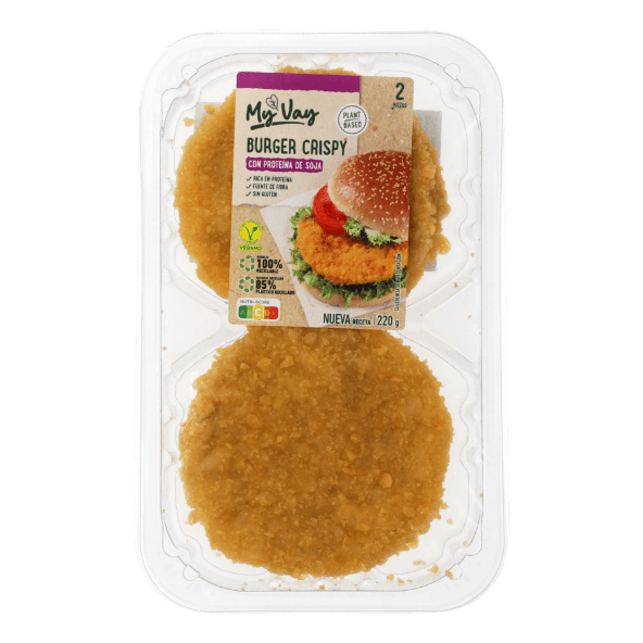 MYVAY® - Burger crispy vegana