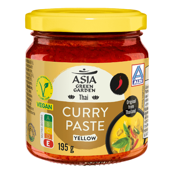 ASIA GREEN GARDEN® - Pasta de curry amarillo