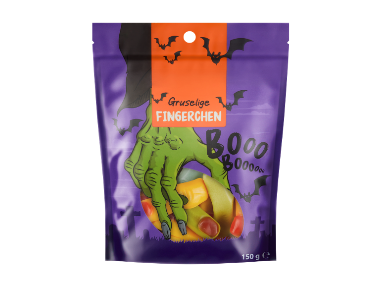 Golosinas con forma de dedos