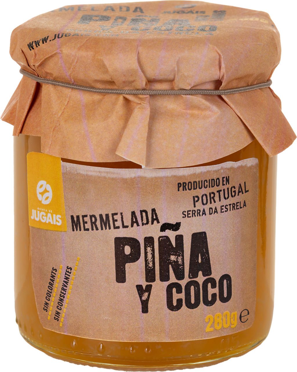 Mermelada de piña y coco