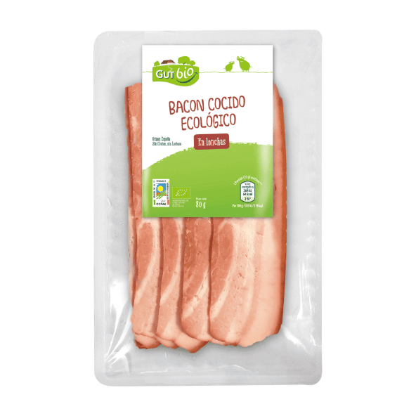 GUTBIO® Bacon cocido ecológico