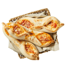Barqueta de jamón y queso