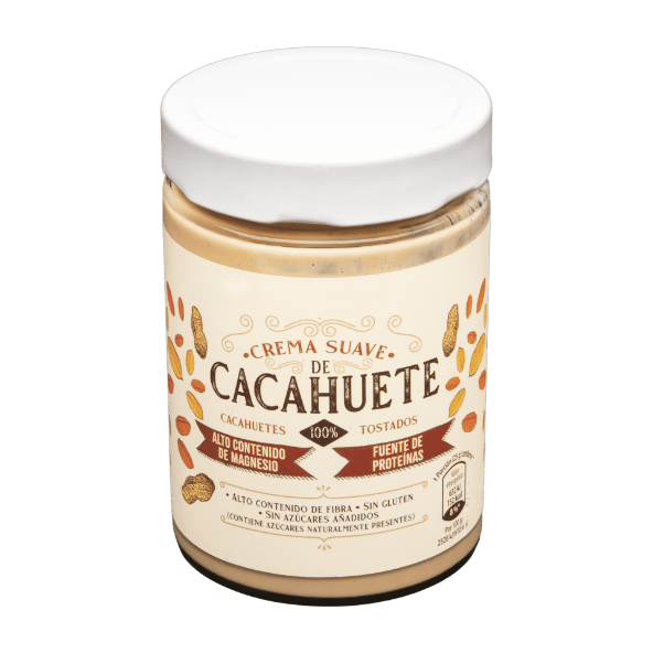 Crema de cacahuete suave