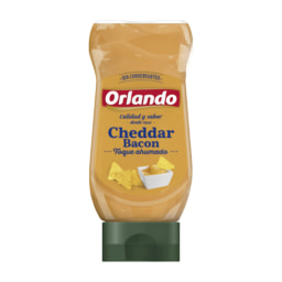 ORLANDO® Salsa sabor a cheddar y bacon