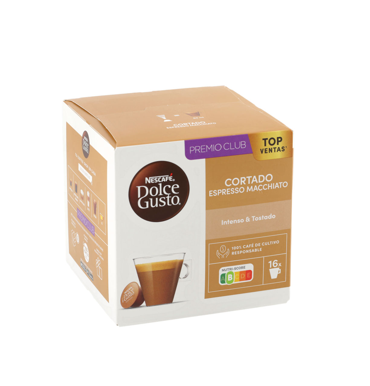 DOLCE GUSTO® - Cápsulas de café cortado