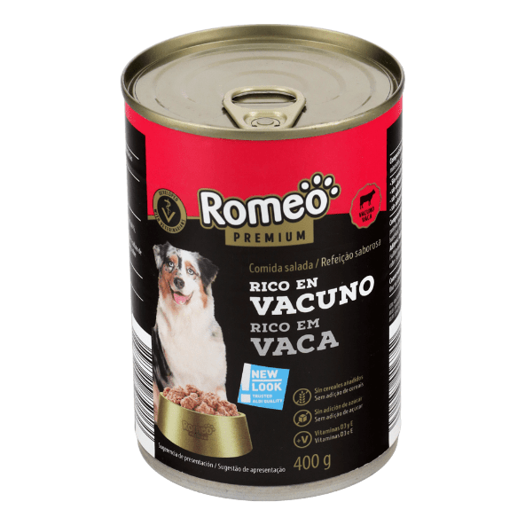 ROMEO® - Paté para perros con ternera