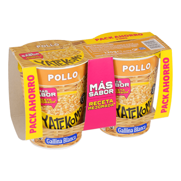 YATEKOMO® - Fideos instantáneos de pollo