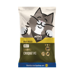 Croquetas para gato de pollo