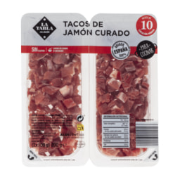 LA TABLA® Tacos de jamón curado