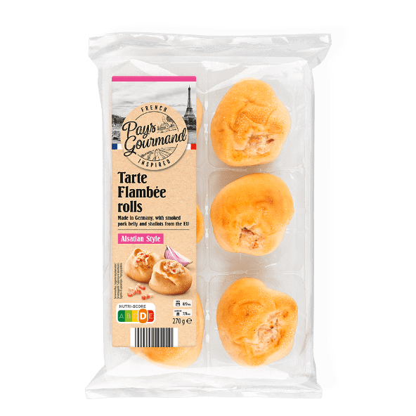 PAYS GOURMAND® - Tarte flambée estilo Alsacia