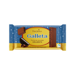 Turrón de chocolate crujiente
