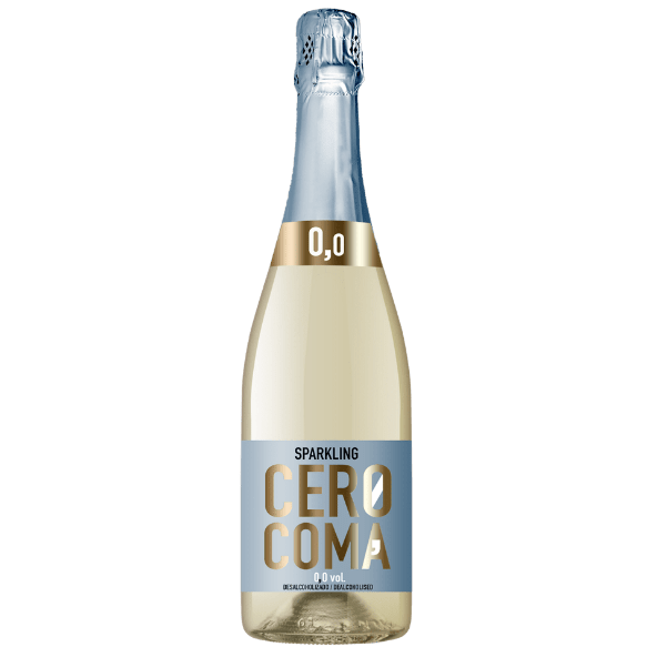 CERO COMA® - Espumoso blanco sin alcohol