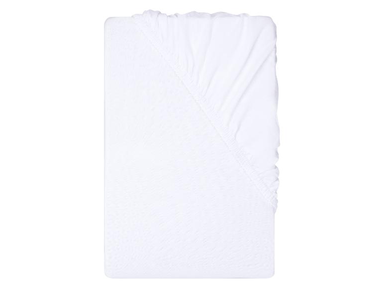 Sábana bajera de punto jersey, 180-200 x 200 cm.