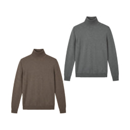 UP2FASHION® - Jersey de cuello alto