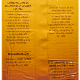 Café natural molido